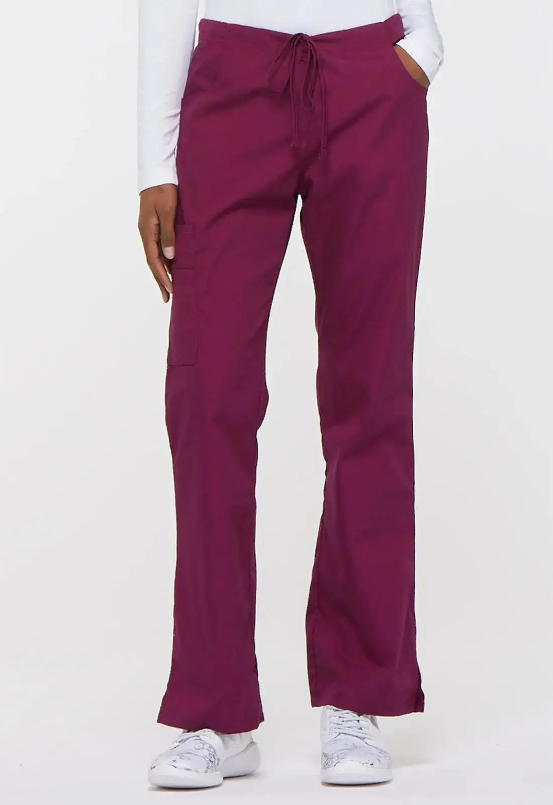 Dickies EDS Signature Women's Flare Mid Rise Cargo Scrub Pant 86206 Simply Scrubs Australia